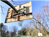 A photo of the basketball goals in Homestead Park that will be removed as part of park renovations