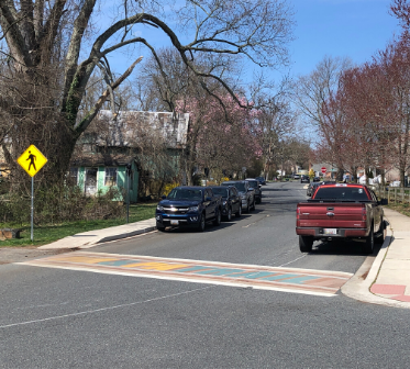 Ma and Pa Trail Crosswalk at Williams St. Photo