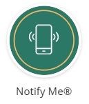 Graphic image of a mobile phone ringing